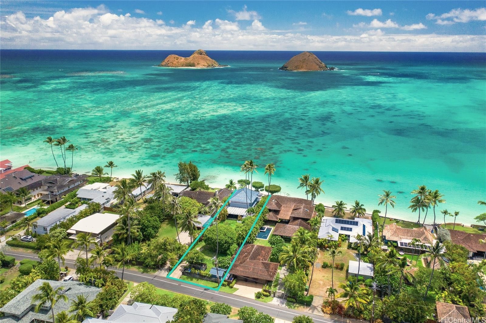 1556 Mokulua Drive, Kailua, sold for $5,895,000